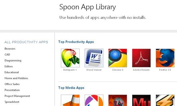 Spoon Runs Windows Desktop Applications From Your Browser