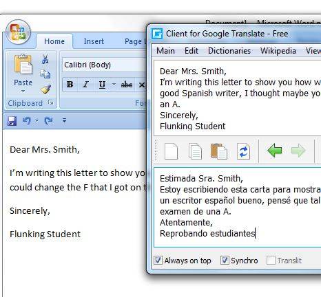Use Client For Google Translate As A Desktop Translation Agent