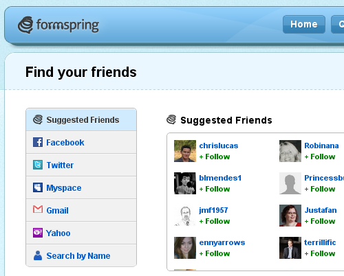 Formspring - Hold Conversational Q&A With The People You Care About