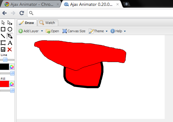 Ajax Animator: Browser based, simple animation tool (Chrome)