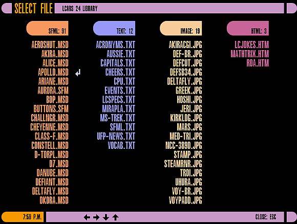 Turn An Old Computer Into A Star Trek Clock With LCARS 24