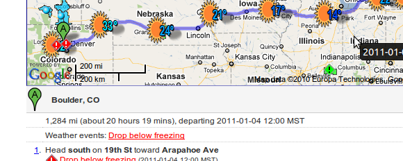 Wunderground Road Trip Maps The Weather Throughout Your Route [US Only]