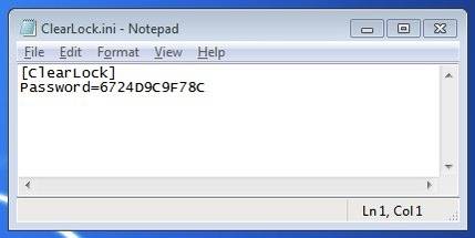 ClearLock - A Cool Transparent Desktop Lock For Windows