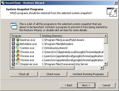 Take & Restore Quick Snapshots Of Your System State With SmartClose ...
