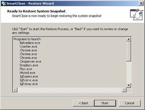 Take & Restore Quick Snapshots Of Your System State With SmartClose ...