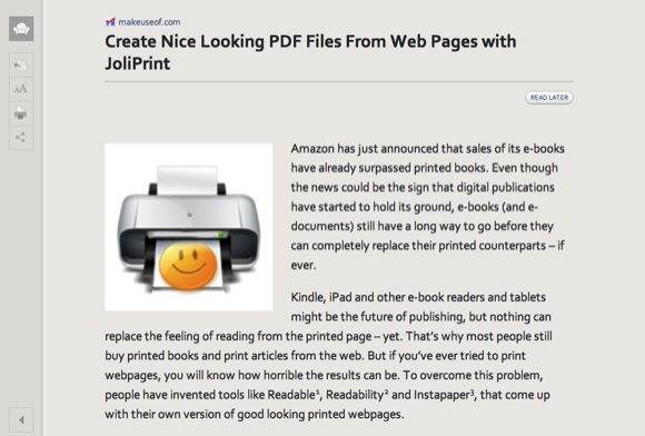 Readable Formate Image The New Readability Addon Converts Pages To Read-Friendly Format