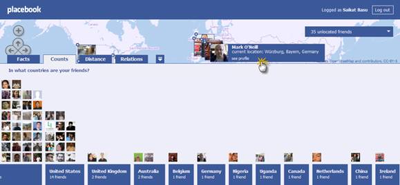 5 Ways To See Your Facebook Friends On A World Map