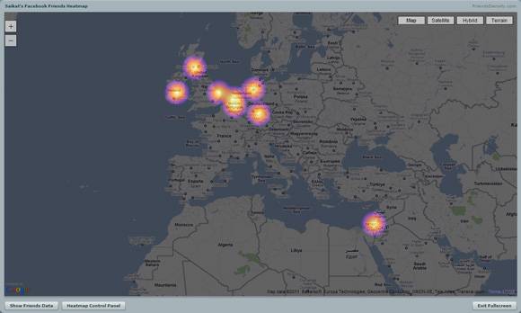5 Ways To See Your Facebook Friends On A World Map