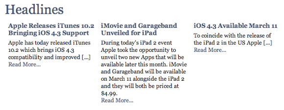 10 Awesome Apple Blogs For Geeks [Mac]