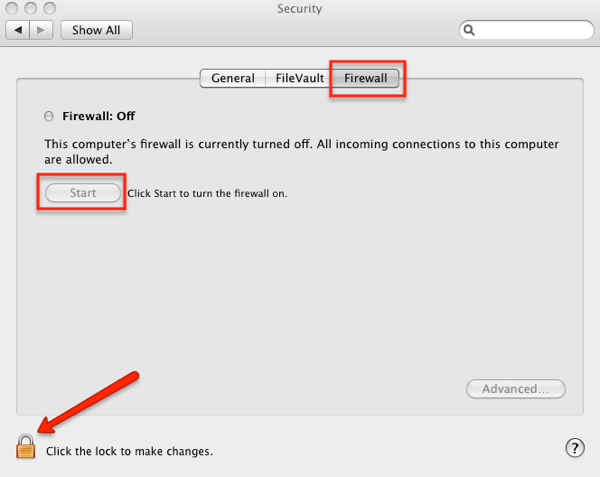 How To Enable the Firewall In Mac OS X Snow Leopard