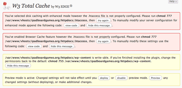 How To Configure The Various W3 Total Cache Plugin Settings For Your ...