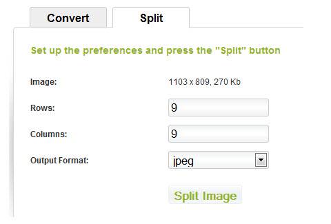 ImageSplitter: Split Big Images Into Rows & Columns