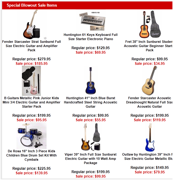 DirectlyCheap: Get Musical Instruments at Cheap Prices
