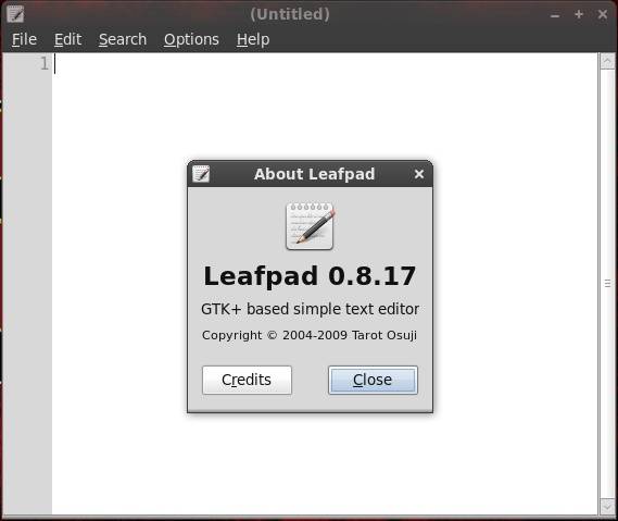 Leafpad - An Ultra-Lightweight Text Editor [Linux]