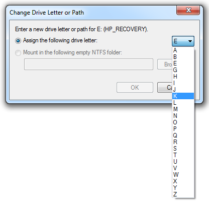 Change & Delete Windows Drive Letters with DriveLetterView