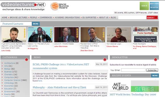 8 MORE Knowledge Websites With Free Online Video Lectures