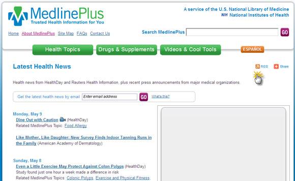 Top 10 RSS Feeds For Medical News & Alerts