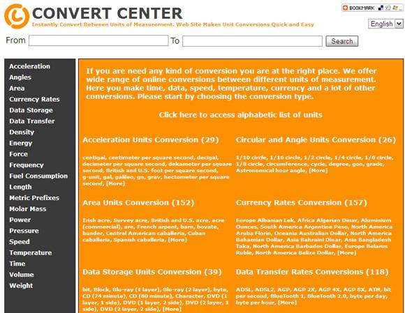 10 Websites For Unit Conversions & Calculations