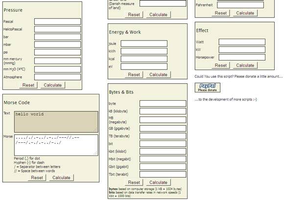 10 Websites For Unit Conversions & Calculations