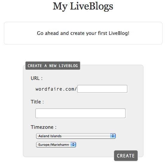 3 Easy Methods To Live Blog Events