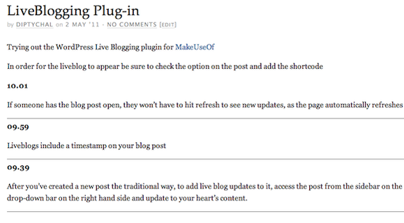 3 Easy Methods To Live Blog Events