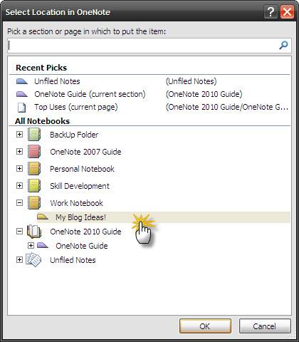 How To Link MS Word 2010 To OneNote & Use It For Writing Linked Notes