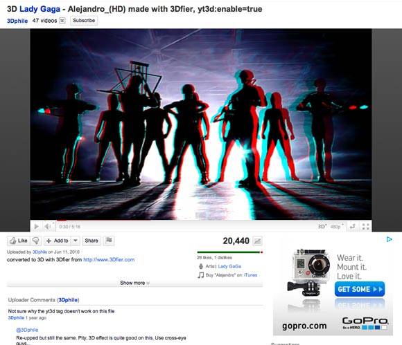 How To Find And Watch YouTube 3D content