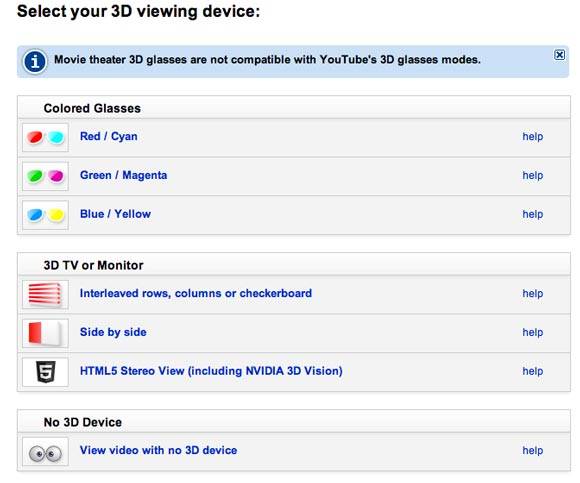 How To Find And Watch YouTube 3D content