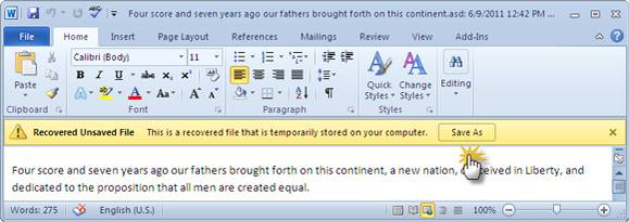 How to Recover an Unsaved Microsoft Word Document in Seconds