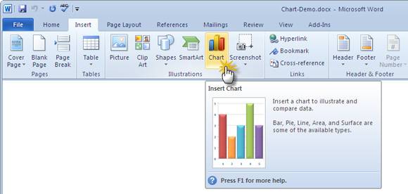 Word Chart Models How To Create Attractive Professional Looking Charts Using The Chart ...