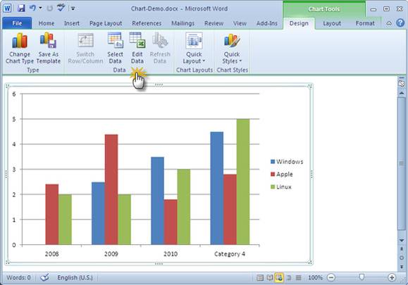 Word Chart Models How To Create Attractive Professional Looking Charts Using The Chart ...