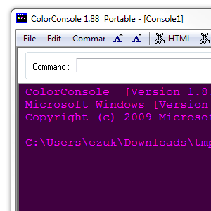 Console Color Application Liven Up Your Windows Console With The Portable App ColorConsole