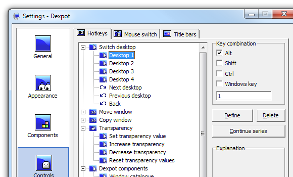 Expand Your Desktop Workspace With Dexpot - Cool Virtual Desktop ...