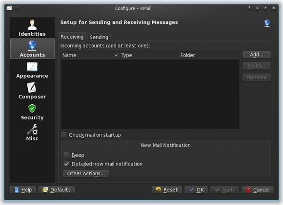 KMail - A Different Kind Of Email Client For KDE [Linux]