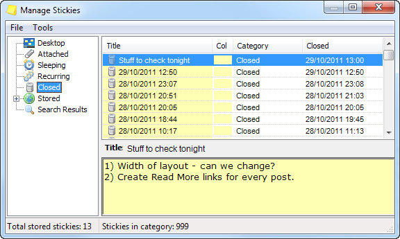 Stickies - The Best Way to Keep Sticky Notes On Your Windows PC