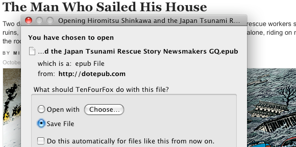 convert webpages to ebook