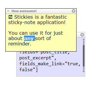 Stickies - The Best Way to Keep Sticky Notes On Your Windows PC