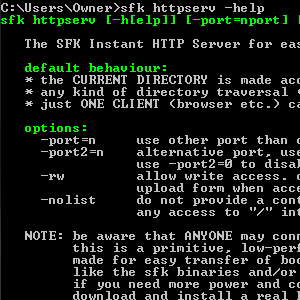 Put Your Command Line On Steroids With Swiss File Knife [Windows]