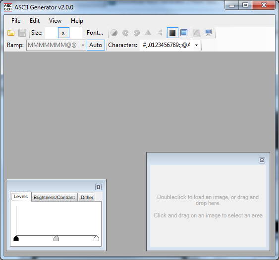 Create Impressive Text Art With ASCII Generator 2 [Windows]