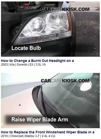 CarCareKiosk: Get Various Car Repair Video Tutorials
