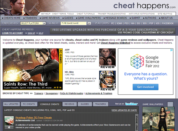 Gamechanger Cheat Code 10 Best Comprehensive Websites to Go to for Game Cheat Codes