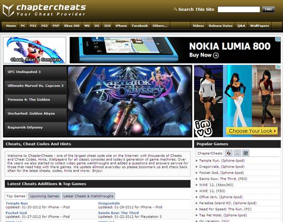 10 Best Comprehensive Websites to Go to for Game Cheat Codes