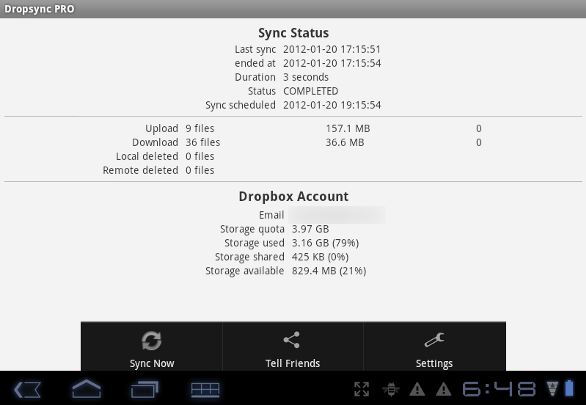 Truly Sync Your Android Device With Dropbox Via Dropsync [Android 2.0+]