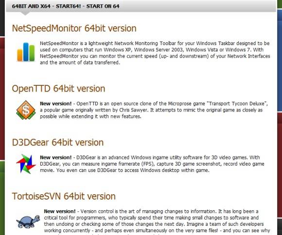 Windows 2764 3 Websites to Find Software Compatible With 64-Bit Operating Systems