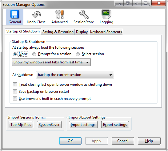 Browser Session Manager How To Make The Most of Firefox's Session Manager
