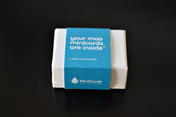 MOO MiniCards Review and Giveaway