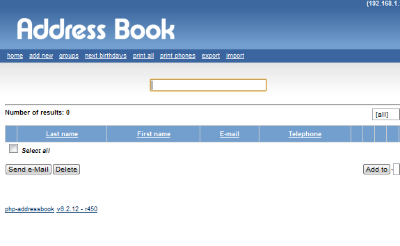 Computerized Address Book Create Your Own Home Address Book Server With PHP Address Book