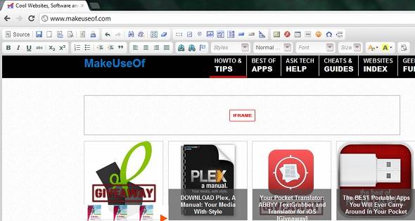PageEdit: A Real-Time WYSIWYG Page Editor [Chrome]