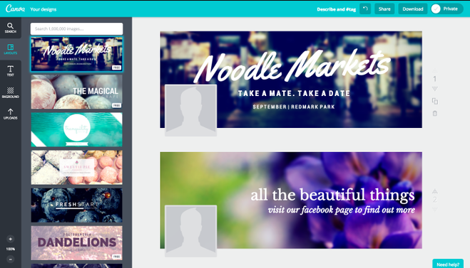 The 6 Best Places To Design Your Own Facebook Timeline Cover For Free