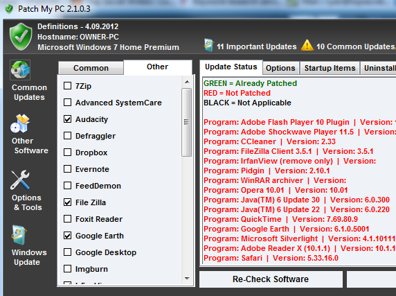 Softwarepatch Computer Conveniently Patch Windows & All Programs With Patch My PC